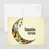 Ramadan Kareem Briefkaart (Voorkant / Achterkant)