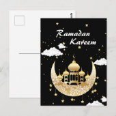 Ramadan Kareem | Briefkaart Ramadan Mubarak (Voorkant / Achterkant)