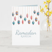 Ramadan Kareem Cadeaukaart Kaart (Gele Bloem)