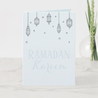 Ramadan Kareem Carte de voeux, carte cadeau