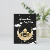 Ramadan Kareem | Carte postale Ramadan Moubarak (Debout devant)