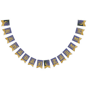 Ramadan Kareem Decor Banner Bunting Vlaggen