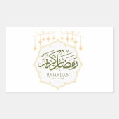 Ramadan Kareem Decorative Sticker (Voorkant)