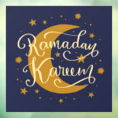 Ramadan Kareem Eid Bedrijfs- of Huisraamsticker Raamsticker (Vel 3)
