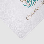 Ramadan Kareem / Eid Mubarak Aanpassen Tissuepapier (Detail)