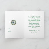 Ramadan Kareem & Eid Mubarak Customised Greeting Kaart (Binnen)