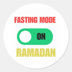 Ramadan Kareem - Eid Mubarak - Happy Eid Ronde Sticker