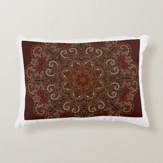 Ramadan Kareem & Eid Mubarak Islamic Accent Pillow Kussen (Voorkant)