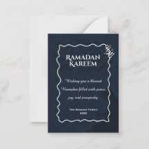 Ramadan Kareem Elegante Islamitische Wenskaart