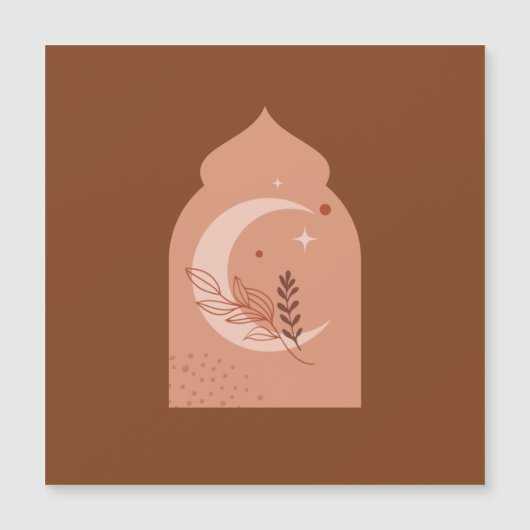 Ramadan Kareem Esthetische Boho Vliesdeken Worp (Voorkant)