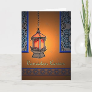 Ramadan Kareem, Fanoos en Filigree Windows Kaart