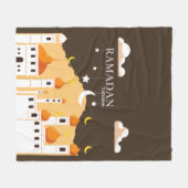 Ramadan Kareem Fleece Blanket (Voorkant (Horizontaal))