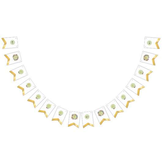 RAMADAN KAREEM FLORAL VLAGGETJES (Alle)