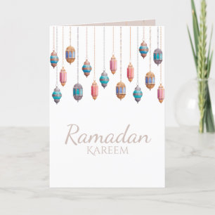 Ramadan Kareem Gift-kaart Feestdagen Kaart
