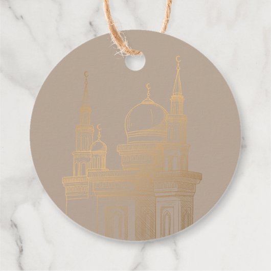 Ramadan Kareem Gift label (Achterkant)