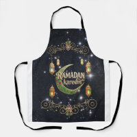 Ramadan Kareem glanzende lucht