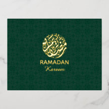 Ramadan Kareem Goud Folie Islamitisch