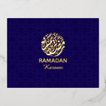 Ramadan Kareem Goud Folie Islamitisch