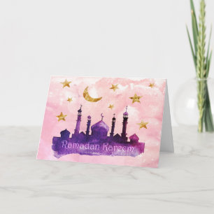 Ramadan Kareem Greeting Cards Kaart