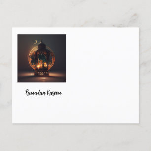 Ramadan Kareem Greetings Kaart