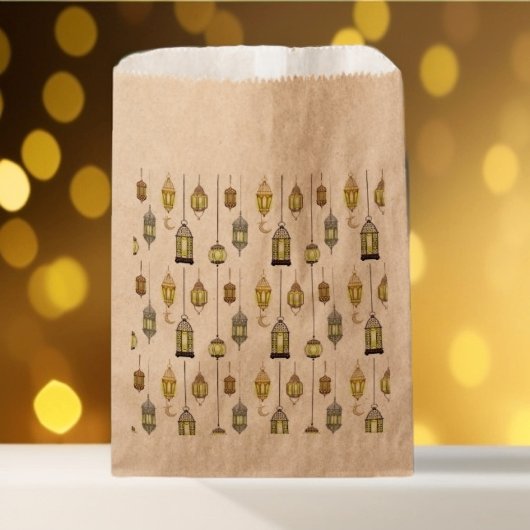 Ramadan Kareem Halve Maan Lantaarns Mubarak Islami Bedankzakje