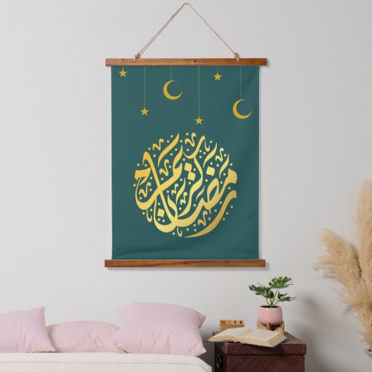 Ramadan Kareem Hangend Wandkleed (Slaapkamer)