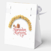 Ramadan Kareem holiday personalized Bedankdoosjes (Achterkant)