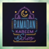 Ramadan Kareem Home of Business Window Sticker (Vel 3)