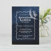 Ramadan Kareem Iftar Invitation Personalized (Debout devant)