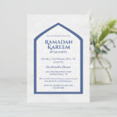 Ramadan Kareem Iftar Invitation Personalized (Debout devant)