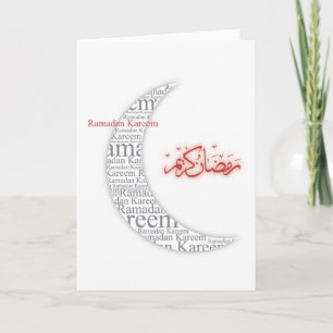 Ramadan Kareem Kaart