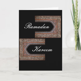 Ramadan Kareem Kaart