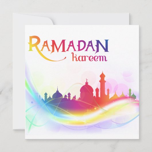 Ramadan Kareem Kaart (Voorkant)
