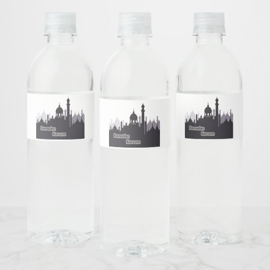 ramadan kareem - labels waterfles etiket (Flessen)