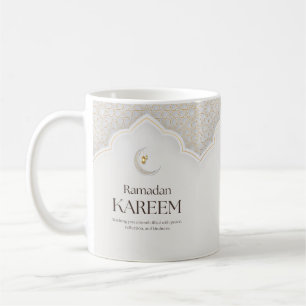 Ramadan Kareem Lantaarn & Halve Maan Kunst Koffiemok