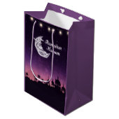 Ramadan Kareem Medium Cadeauzakje (Voorkant Gekanteld)