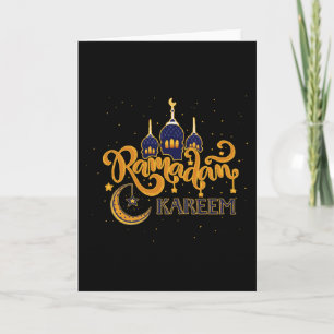 Ramadan Kareem Mubarak Kaart