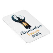 Ramadan Kareem Mubarak Lantaarn ramadan 2024 Magneet (Rechterzijde)