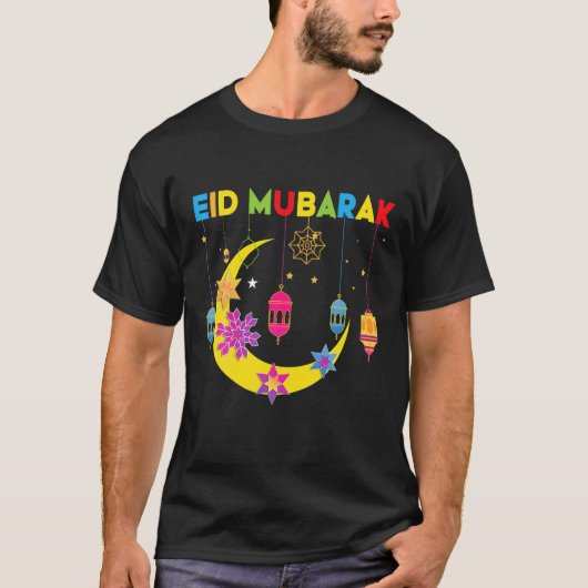 Ramadan Kareem Muslims Eid Mubarak Celebration 202 T-shirt (Voorkant)
