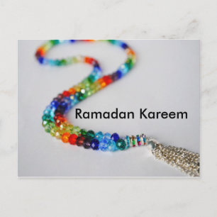 Ramadan Kareem Rainbow-Briefkaart Briefkaart
