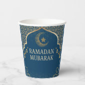 Ramadan Kareem Ramadan Moubarak Gobelets en papier (Recto)