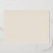 Ramadan Kareem Ramadan Mubarak Folie Uitnodiging (Achterkant)