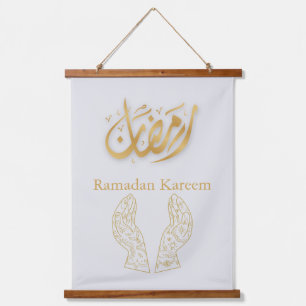 Ramadan Kareem Ramadan Mubarak Hangend Wandkleed