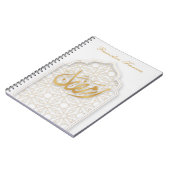 Ramadan Kareem Ramadan Mubarak Notitieboek (Linkerzijde)