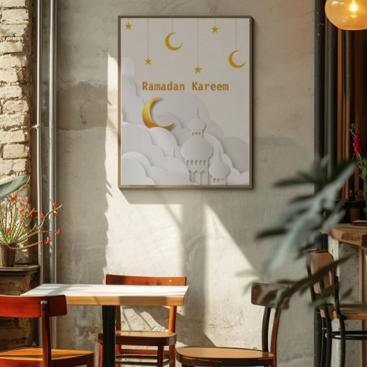 Ramadan Kareem Ramadan Mubarak Poster