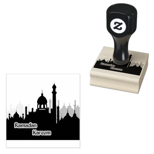 Ramadan kareem 	rubberstempel (Gestempeld)