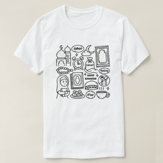 Ramadan Kareem T-shirt (Design voorkant)
