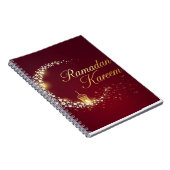 Ramadan Kareem them Notbook gift Notitieboek (Rechterzijde)