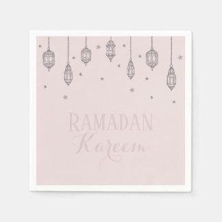 Ramadan Kareem thema servet voor feest