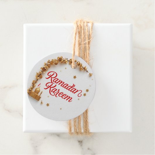 Ramadan Kareem theme gift Sticker for celebration  Bedankjes Labels (In situ)